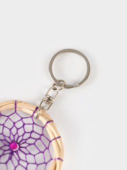 Брелок «Ловец снов», 17 см, фиолетовый