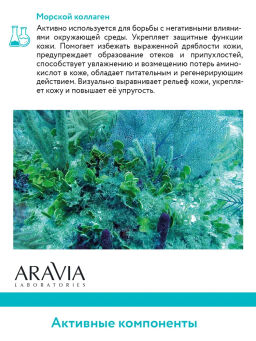 ARAVIA Laboratories Жидкие коллагеновые патчи Collagen Eye Patch, 30 мл  фото 8