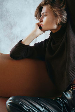 Jersey con cuello perkins - H&m фото 4