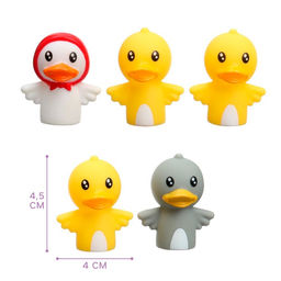 Пальчиковый театр Крошка Я «Уточки», в наборе 5 шт.