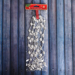 Бусы на ёлку Смайл, длина 2.7 м, МИКС - Зимнее волшебство фото 3