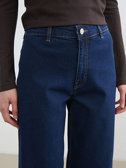 Wideleg Kad?n Jean Pantolon