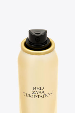 RED ZARA TEMPTATION BODY GLITTER SPRAY