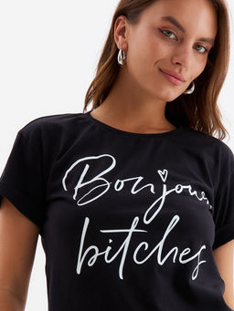 Футболка женская MIST Bonjour, размер 44-46