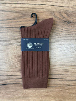 C1129 Носки, 1 пара (кашемир) КИРПИЧНЫЙ