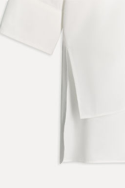 EXTRA LONG POPLIN SHIRT 50TH ANNIVERSARY - Zara фото 8