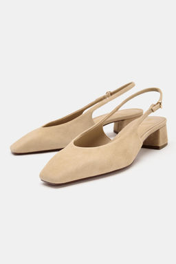 ZAPATO DESTALONADO SERRAJE / Marr?n Arena - Zara фото 2