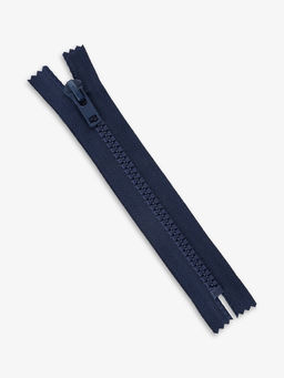 Цена за 10 шт. Молния «Трактор», №8, неразъёмная, замок автомат, 18 см, тёмно-синяя