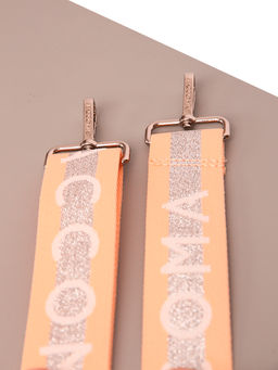 LACCOMA ремень 1000-3,8-абрикосовый полиэстр фото 2