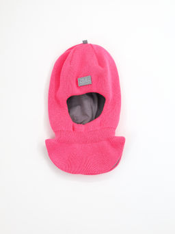 Шапка-шлем демисезонная, розовый - Inzibe фото 4