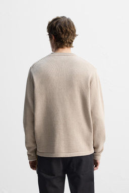 SWEATER WITH TURN-UP DETAIL - Zara фото 12