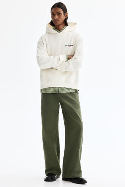 Sudadera con motivo y capucha Loose Fit - H&m фото 4