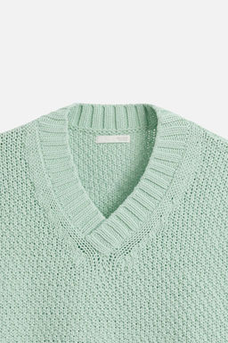 TEXTURED KNIT VEST - Zara фото 10