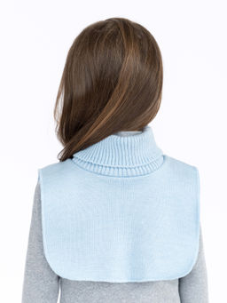 Манишка вязаная черная Ш-111 (48-54)