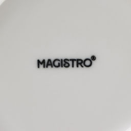 Набор чайный фарфоровый Magistro Basic bistro, 4 предмета: 2 чашки 200 мл, 2 блюдца d=15 см, цвет белый  фото 8