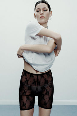 LACE CYCLING SHORTS