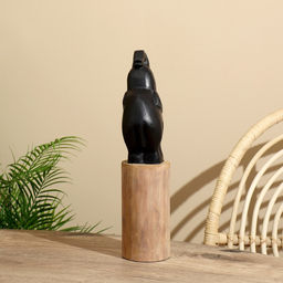 Сувенир «Слоник», 14×9×41 см, манговое дерево