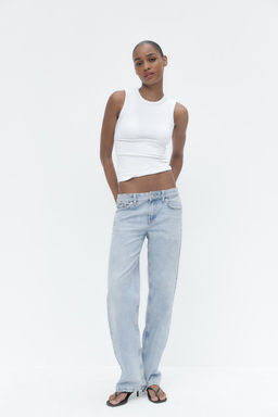 TRF STRAIGHT LOW-RISE JEANS