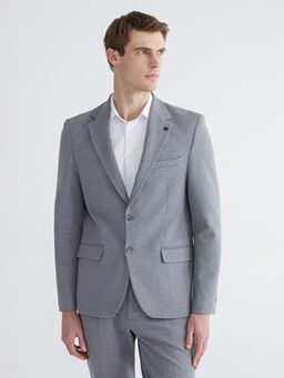 Dar Kal?p Erkek Blazer Ceket