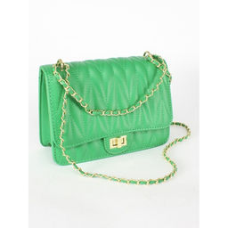 Сумка женская искусственная кожа Ch&K-1088, 1отд, плечевой ремень, зеленый SALE 255062