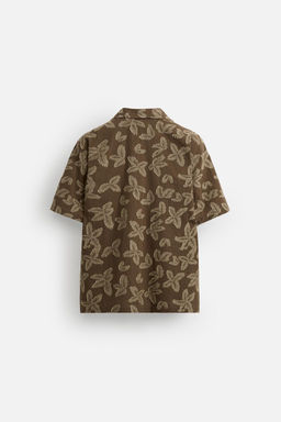 FLORAL JACQUARD SHIRT  OTIS KWAME KYE QUAICOE - Zara фото 8