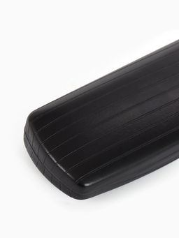 Футляр для очков на хлопушке, размер 16×6.5×3.5 см, чёрный
