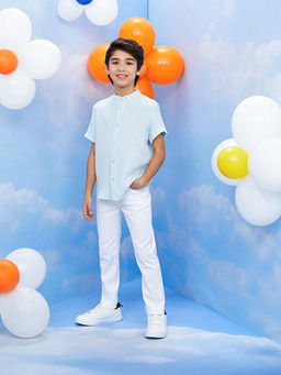 Slim Fit Basic Gabardin Erkek ?ocuk Pantolon