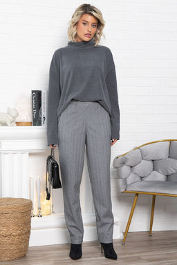 Брюки зауженные Диксон (серые) Б15009-8М