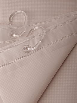 Шторка для ванной 180x200 светло-коричневый ПЕВА - Denastia фото 2