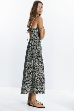 FLORAL PRINT MIDI DRESS - Zara фото 6