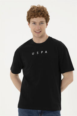 Мужская черная футболка