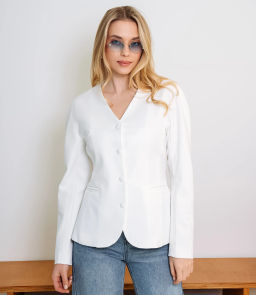 Жакет #КТ2905 (1), молочный