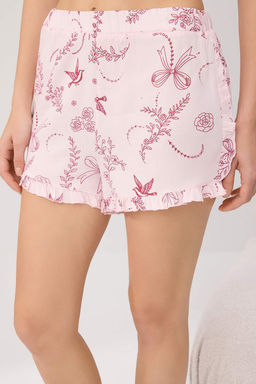 Pembe Cicekli Shally Dokuma Pijama Tak?m? THMSS26PT00129 - Trendyolmilla фото 3