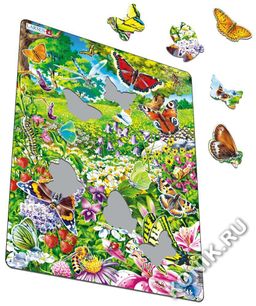 Пазл Бабочки, 42 эл. - Larsen фото 2