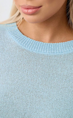 ПРЕДЗАКАЗ! Дата поставки 5 апреля! Джемпер F512-1508 l.blue