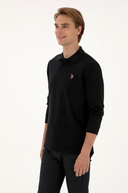 Erkek Siyah Basic Sweatshirt Sepette S_rpriz _ndirim - U.s. polo assn фото 3