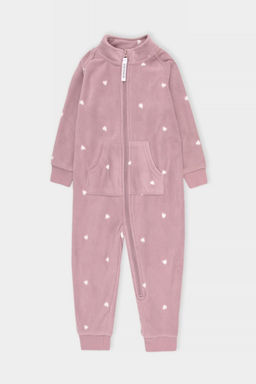 ФЛ 60005/серая пудра,сердечки комбинезон д/дет яс