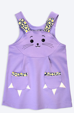 Сарафанчик из футера двухнитки для девочки Bonito фото 6