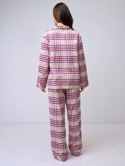 Пижама женская Indefini 4173TCC из хлопка  фото 3