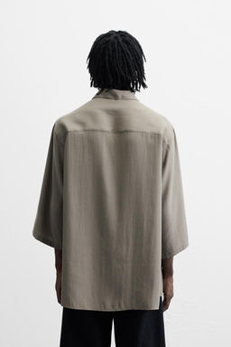 FLOWING SHIRT WITH BOW - Zara фото 3