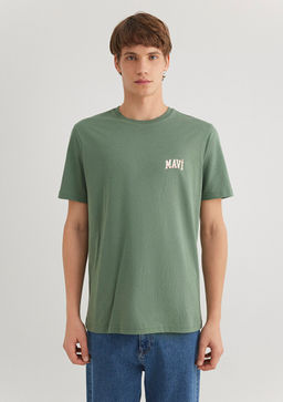 Mavi Logo Bask?l? Ye?il Ti??rt  фото 3