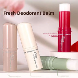 Дезодорант Антиперспирант цветочный (Розовый) - Bioaqua фото 5