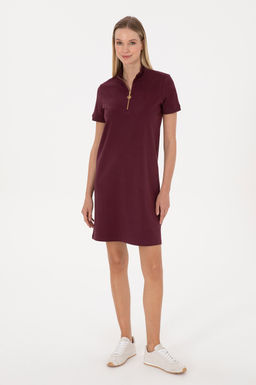 Kad_n Bordo _rme Elbise - U.s. polo assn фото 3