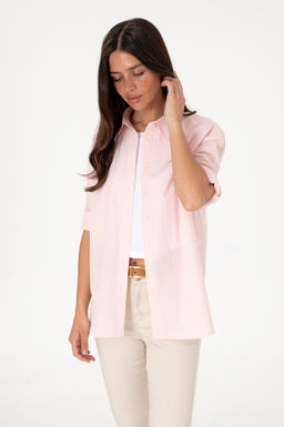 Kad_n A__k Pembe Uzun Kollu G_mlek Sepette S_rpriz _ndirim - U.s. polo assn фото 3