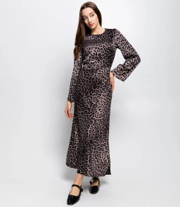 Платье #БШ2647, серый