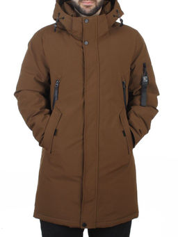 D6211 BROWN Куртка мужская зимняя (200 гр. холлофайбер)