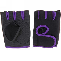 Перчатки для фитнеса, р-р S, фиолетовый