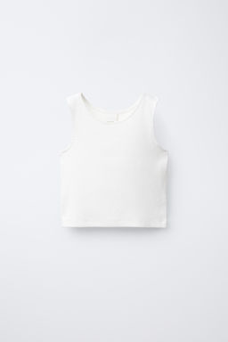 3-PACK OF RIBBED RACERBACK T-SHIRTS - Zara фото 2