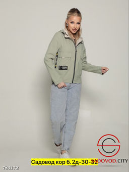 Ветровка с капюшоном женская - Bruno фото 4