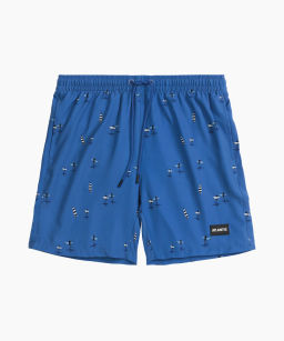 ATLANTIC KMB-224 Шорты мужские пляжные 4Way Stretch Surf голубой  фото 2